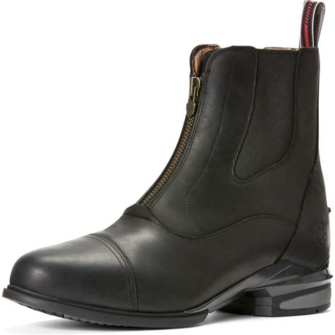 Ariat Mens Devon Nitro Zip Paddock Boots Black 10027185 The Drillshed