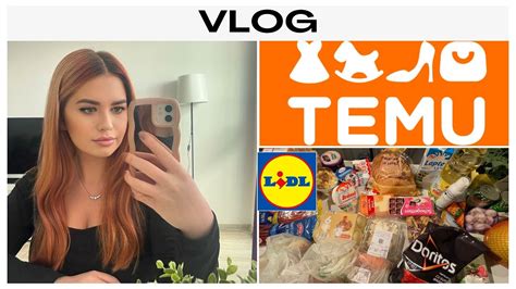 Vlog Haul Temu Cumparaturi Lidl YouTube