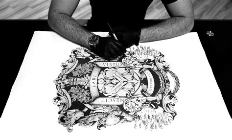 Coat of arms on Behance