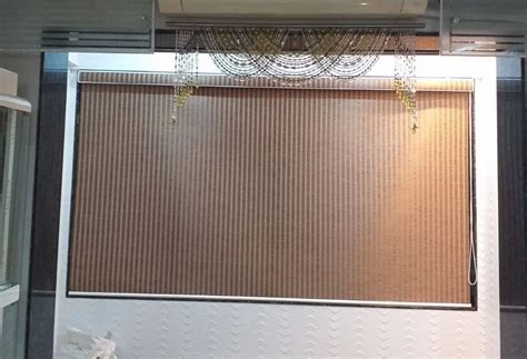 Brown PVC Window Roller Blind At Rs 120 Sq Ft Window Blinds In Mumbai