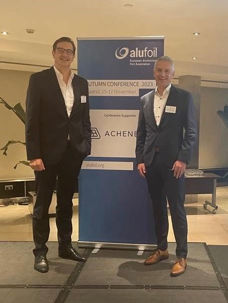 Autumn Meeting Of European Aluminium Foil Association Achenbach