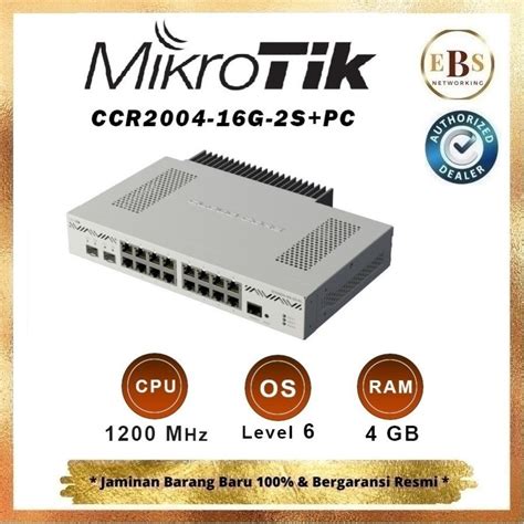 Jual Mikrotik Ccr G S Pc Cloud Core Router Ccr G S Pc