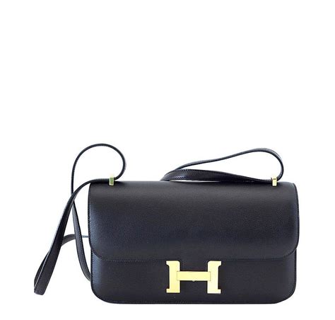 Hermès Constance Elan Black Bag GHW | Baghunter