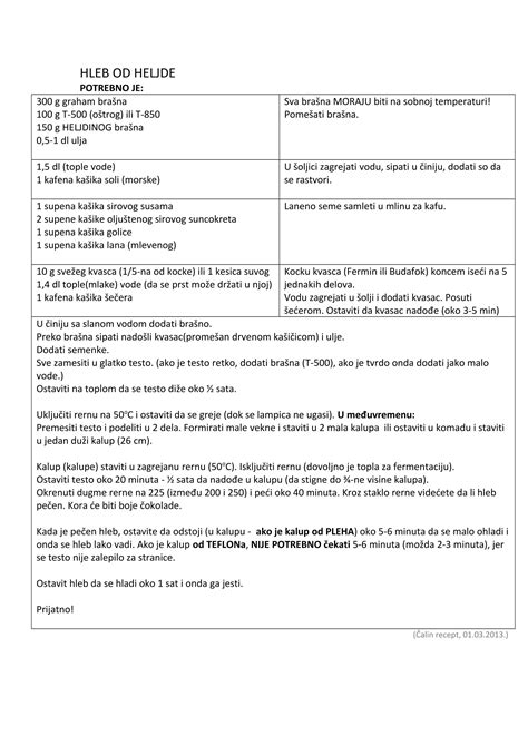 Hleb Od Heljde Pdf