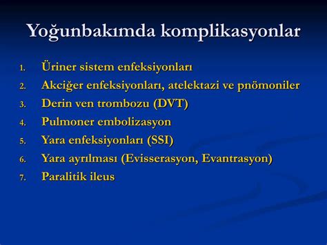 PPT Yoğun Bakım Ünitesi ICU PowerPoint Presentation free download