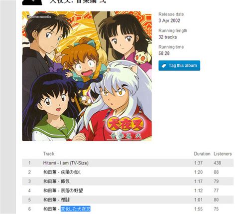 So I Was Setting Up My Inuyasha Soundtrack In Jusbene