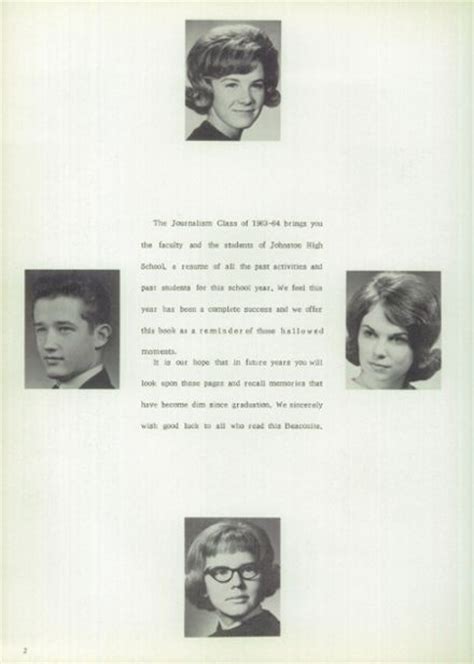 Explore 1964 Johnston High School Yearbook, Johnston IA - Classmates