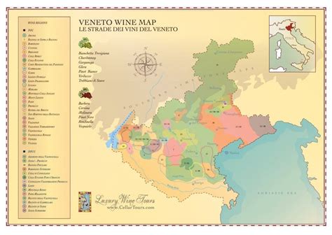 Veneto Wine Region Map » CellarTours