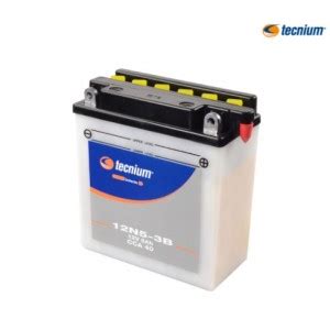 Batterie TECNIUM Conventionnelle Avec Pack Acide 12N5 3B Atout Terrain