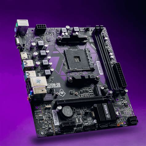 Placa Mae Mancer A M Db Ddr Socket Am M Atx Chipset Amd A