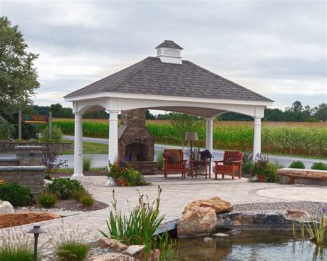 Vinyl Pavilions Outdoor Structures Green Acres Outdoor Living Pa