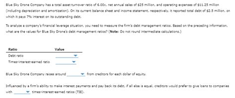 Solved 4 Debt Management Ratios Companies Have The Chegg