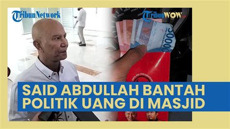 Aksi Bagi Bagi Amplop Berlogo Banteng Di Masjid Said Abdullah Bantah