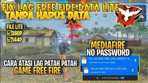 Data Free Fire Lite Config Fix Lag Free Fire X 99 3 Config Ff No