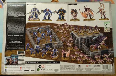 Warhammer 40K 40 000 Ultimate Starter Set 44 Minis Tyranid Space Marine