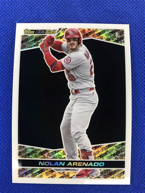 2021 BGC 27 Nolan Arenado Topps Chrome Update Black Gold EBay