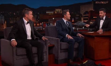 Jimmy Kimmel Live: Ben Affleck Sneaks Matt Damon Onto the Show