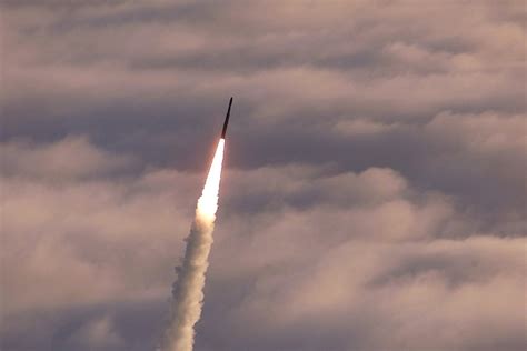 Us Test Launches An Unarmed Intercontinental Missile From California