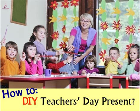 DIY Gift Ideas For Your Child's Teachers | Pregnancy in Singapore