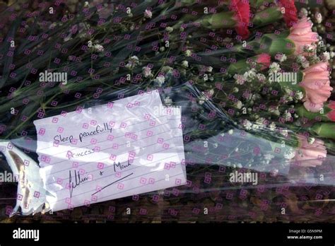 Princess Margaret Tribute Stock Photo Alamy