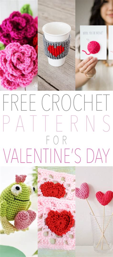 Free Crochet Patterns For Valentine S Day Fun The Cottage Market