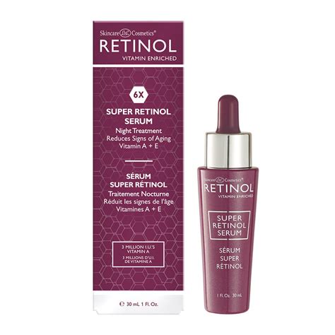 Retinol 6x Super Retinol Serum Night Treatment 30ml Serums Salon