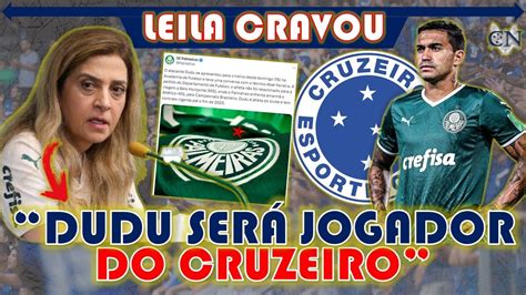 Ele Vai Pro Cruzeiro Urgente Leila Ao Vivo Crava Destino Do Dudu