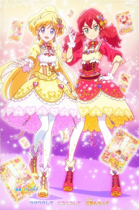 Aikatsu Friends Opening Karen And Mirai Anime Anime Stars Friends In Love