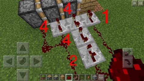 Redstone Tutorial Triple Piston Extender Minecraft Amino