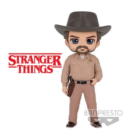 Figurine Stranger Things Hopper Q Posket Cm Banpresto