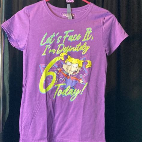 Nickelodeon Shirts And Tops Nickoldeon The Rugrats 6th Birthday Tshirt Poshmark