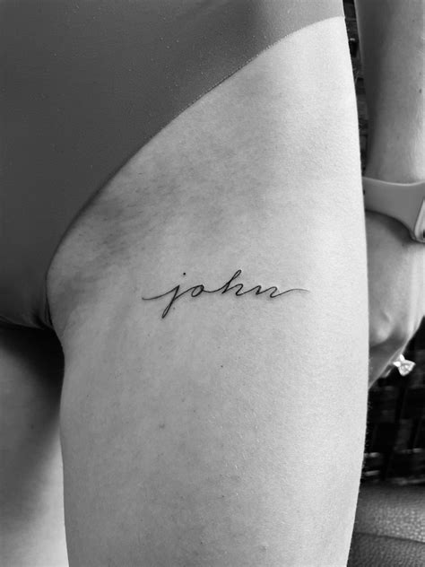 Cursive Tattoo Names