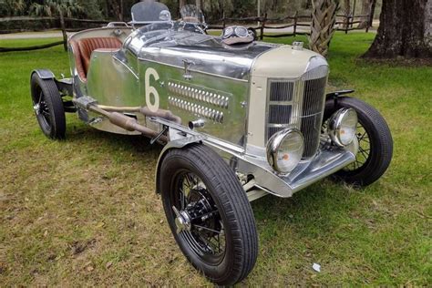Handbuilt Aluminum Speedster Body Lends A 1931 Ford Model A Some Racing