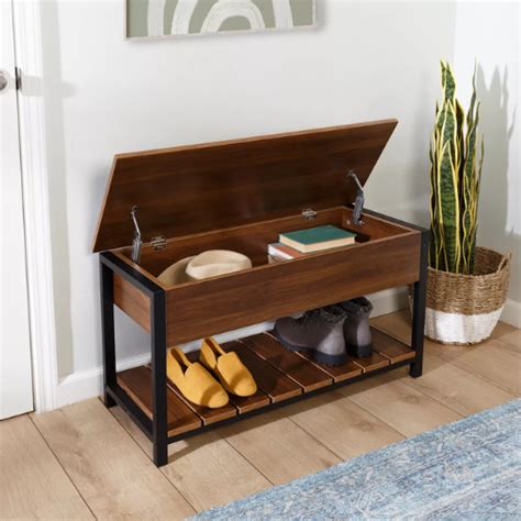 Only 5279 Reg 190 Honey Can Do Entryway Shoe Storage Bench