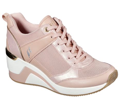 Shop The Million Air Up There Sneaker Heels Skechers Sneakers