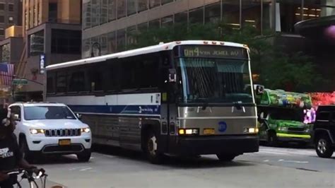 MTA Bus 2002 MCI D4500 Commuter Coach 2897 On The QM4 On 6th Avenue