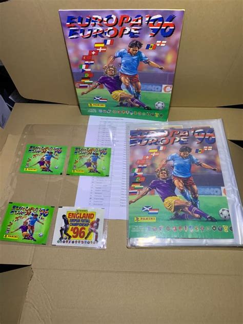 Panini EC Euro 96 Leeg Album Complete Losse Catawiki