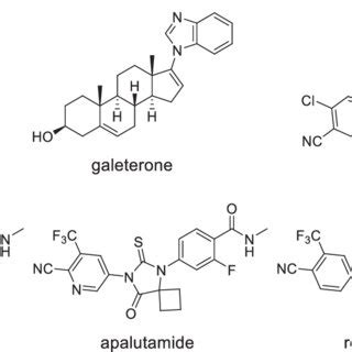 Examples of different types of antiandrogens. | Download Scientific Diagram