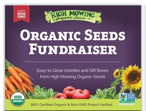 High Mowing Seeds Fundraiser Underhill Central School