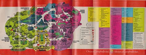 Canada Wonderland Amusement Park Map