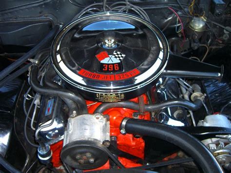 RPO L35 396 325 Engine Photos 1966 Chevelle Reference CD