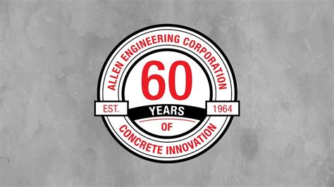 60 Years Of Concrete Innovation Allen Engineering Corporation Youtube