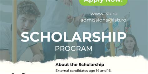 International School Of Bucharest Isb Opens Scholarship Program 2024