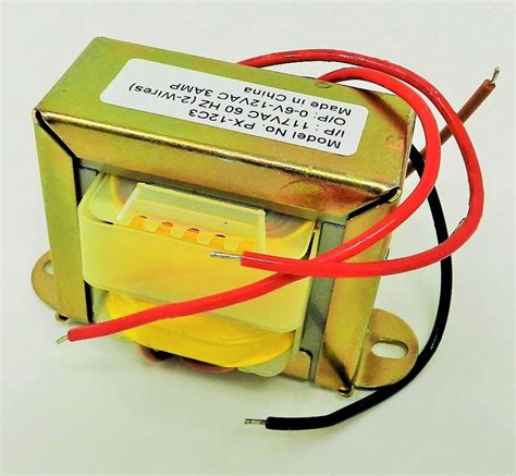 12vct 12v 6v Transformer 6v 0 6v Ct 3a 110vac To 12vac 6vac Part