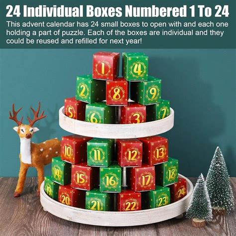 Puzzle Adventskalender Weihnachts Adventskalender