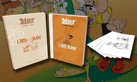 Astérix Artbook Tome 40 L Iris Blanc ChocoBonPlan