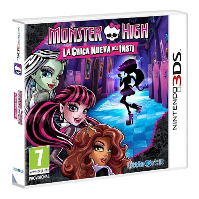 Monster High Pretty Monster High La Chica Nueva Del Insti El Videojuego