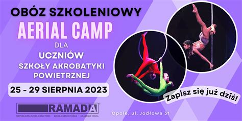 Letni Ob Z Aerial Camp Dla Uczni W Szko Y Akrobatyki Powietrznej