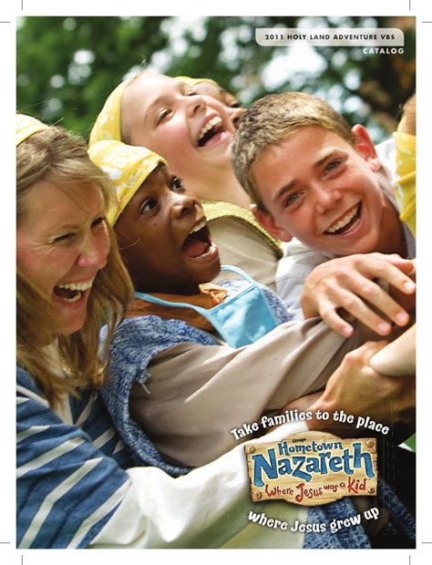 Hometown Nazareth Vbs Catalog Vbs Hometown Jesus Childhood