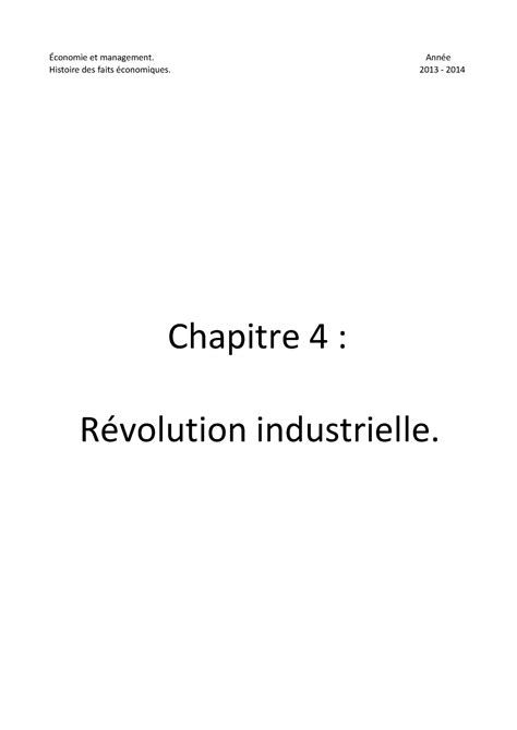 Chapitre R Volution Industrielle Warning Tt Undefined Function